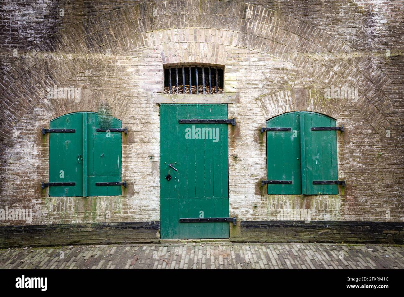 Fort Everdingen in Utrecht in den Niederlanden Stockfoto