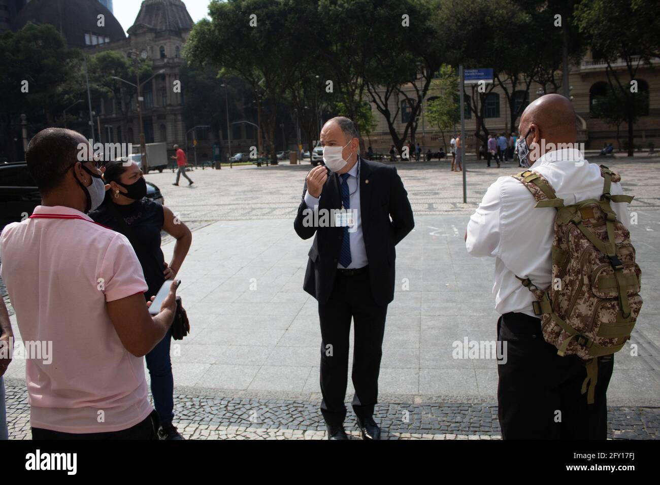 Rio De Janeiro, Brasilien. Mai 2021. 19. Kredit: Fernando Silva/FotoArena/Alamy Live Nachrichten Stockfoto