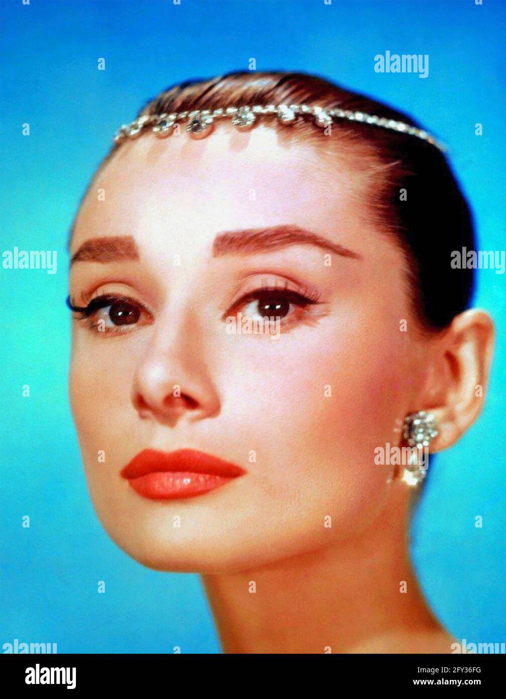 AUDREY HEPBURN (19291993) in Belgien geborene englische