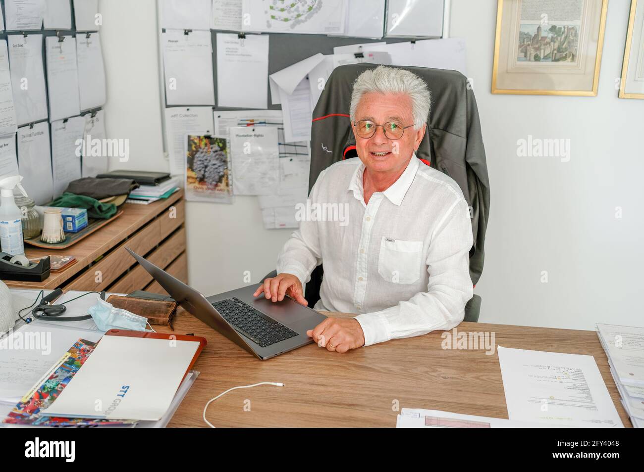 Karl Heinz Stock, Quinta dos Vales, Estômbar, Algarve, Portugal Stockfoto