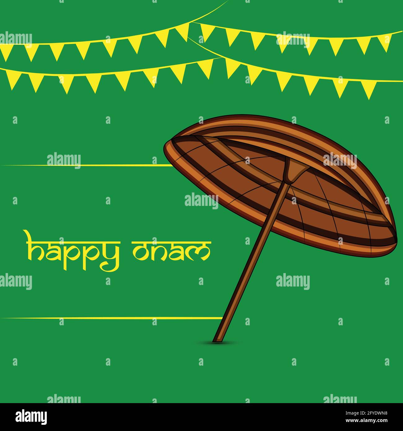 Indisches Festival Onam Stock Vektor