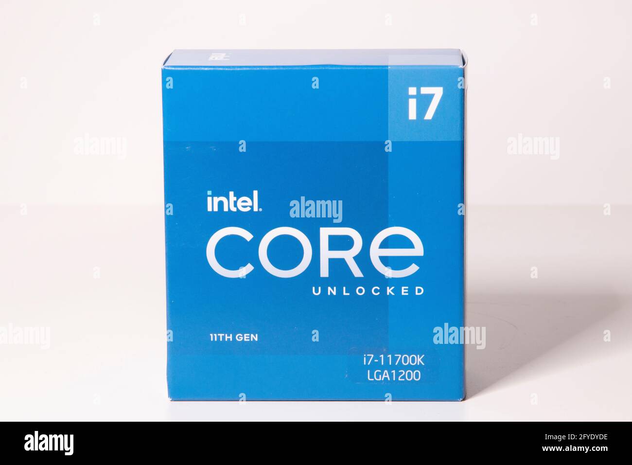 Intel Core i7 Prozessor der 11. Generation Stockfotografie - Alamy