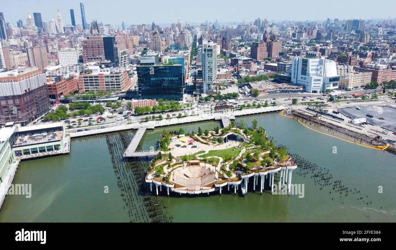 Little Island Park, New York City, NYC, USA Stockfoto