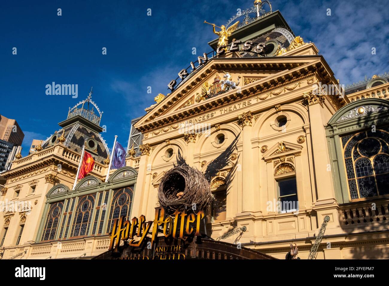 Das Princess-Theater in der Spring Street Melbourne, Victoria, Australien Stockfoto