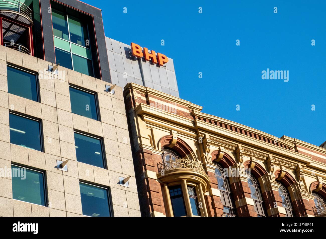 BHP-Gebäude in Melbourne, Victoria, Australien Stockfoto