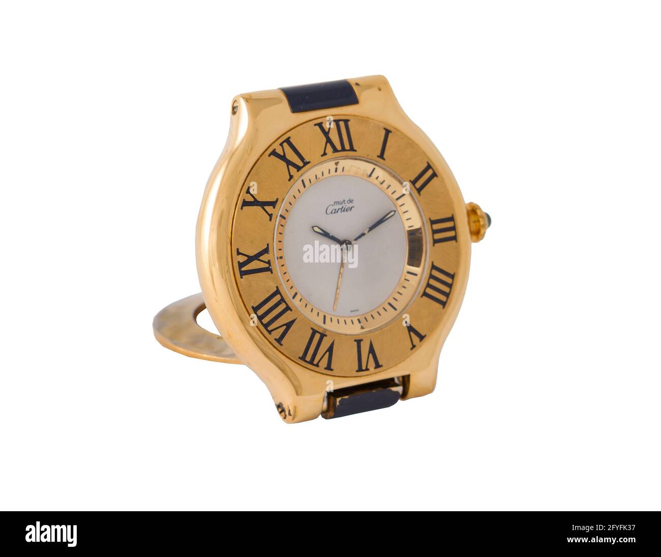 MANILA, PHILIPPINEN - 04. Mai 2015: Teure Luxusuhr isoliert auf weißem Hintergrund Stockfoto