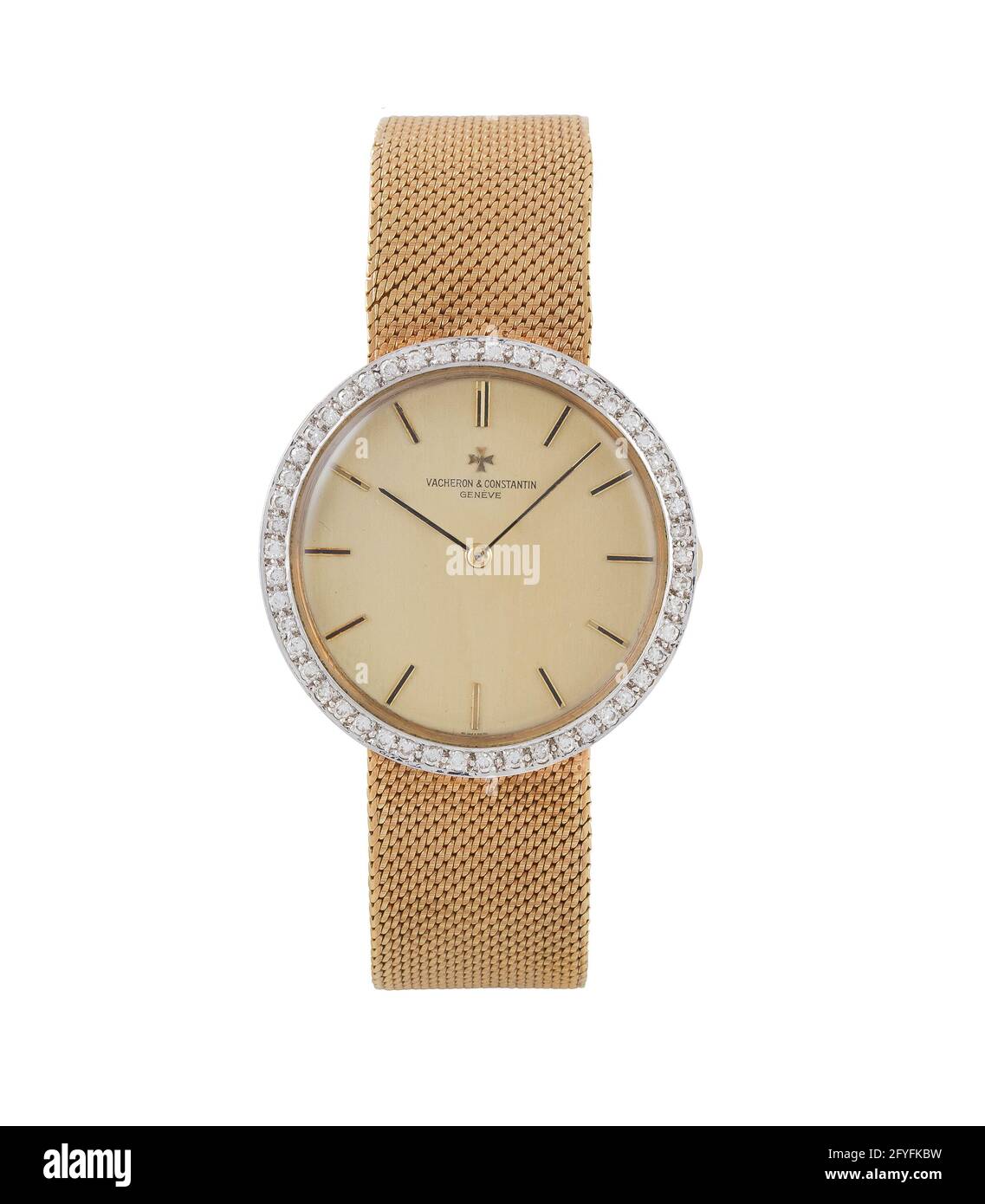 MANILA, PHILIPPINEN - 04. Mai 2015: Teure Luxusuhr isoliert auf weißem Hintergrund Stockfoto