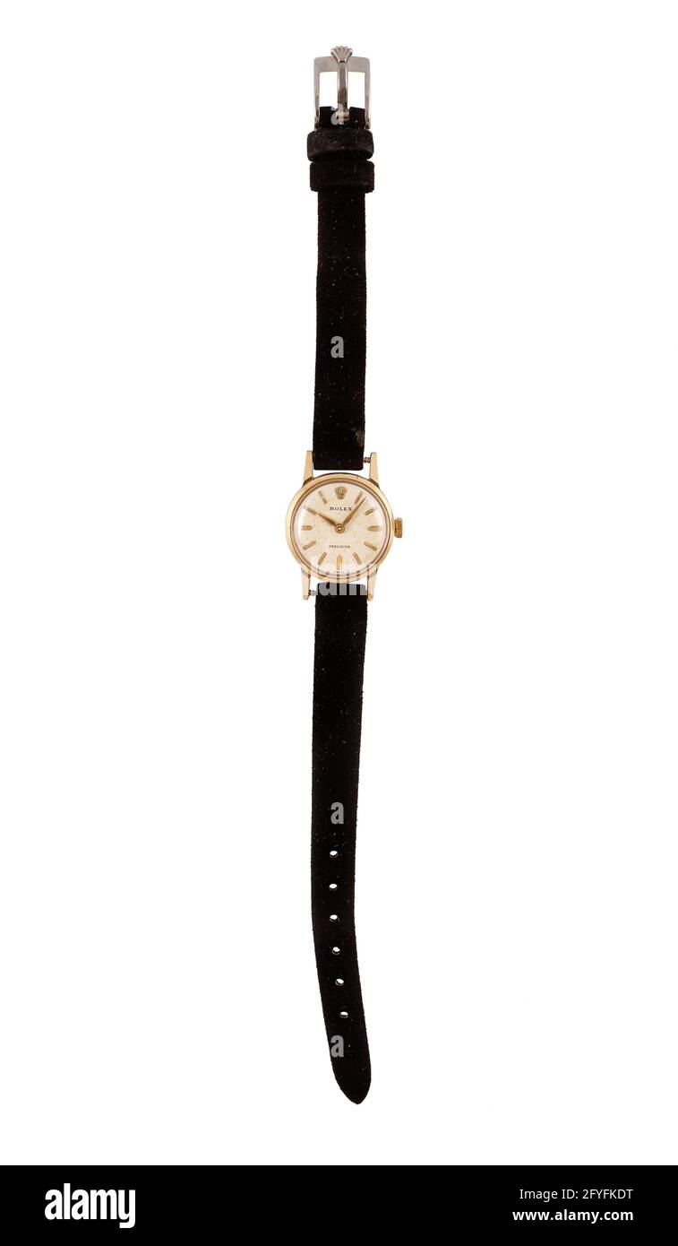 MANILA, PHILIPPINEN - 04. Mai 2015: Teure Luxusuhr isoliert auf weißem Hintergrund Stockfoto