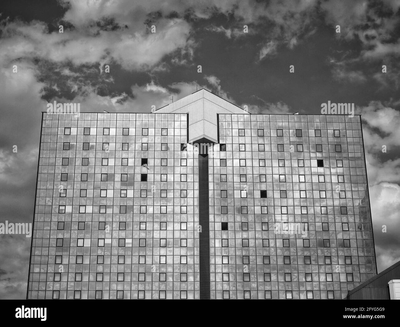 Star-Hotelgebäude in genua in der Nähe des Bahnhofs brignole Stockfoto