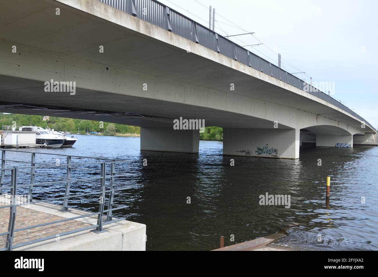 Humboldt-Brücke in Potsdam, Deutschland - 24. Mai 2021. Stockfoto