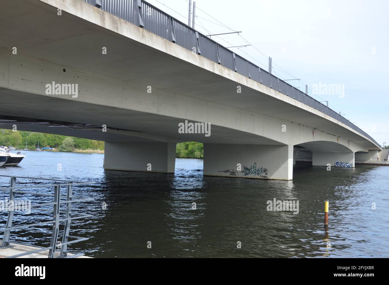 Humboldt-Brücke in Potsdam, Deutschland - 24. Mai 2021. Stockfoto