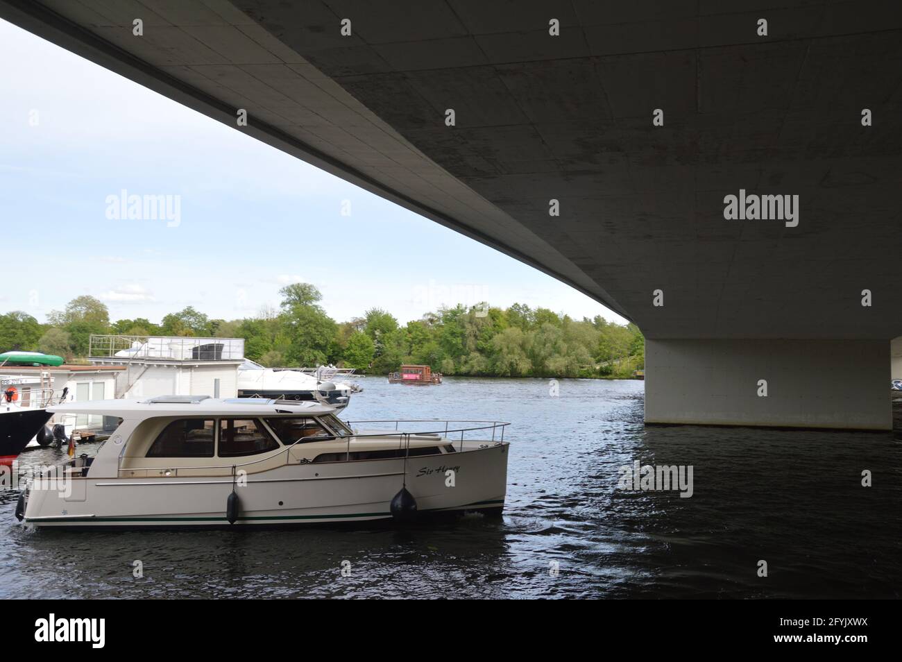 Humboldt-Brücke in Potsdam, Deutschland - 24. Mai 2021. Stockfoto