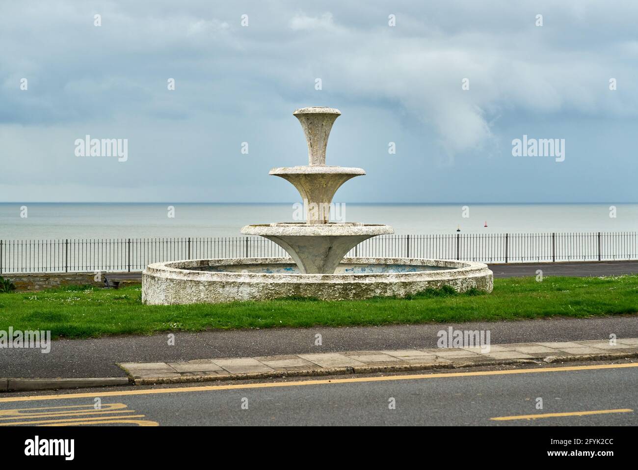 Ramsgate, Vereinigtes Königreich - 22. Mai 2021: Der 1951 erbaute Festival of Britain Fountain Stockfoto