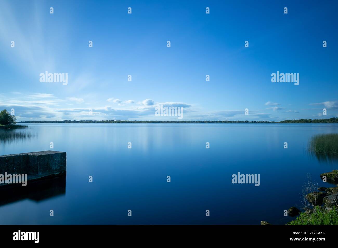 Lough Derg bei Terryglass Stockfoto