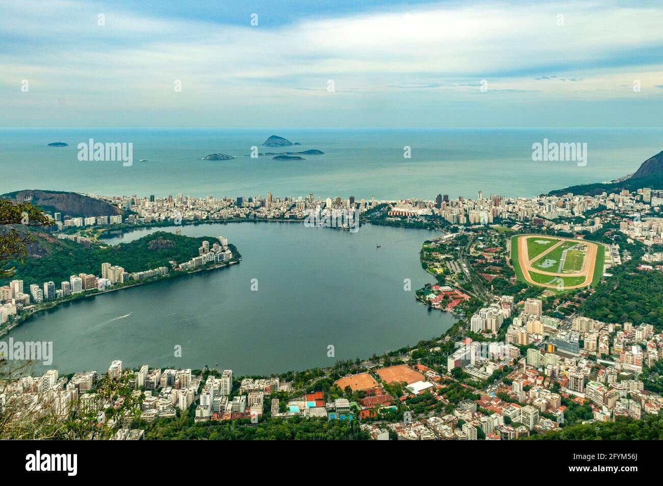 Die Lagune, Rio de Janeiro, Brasilien Stockfoto