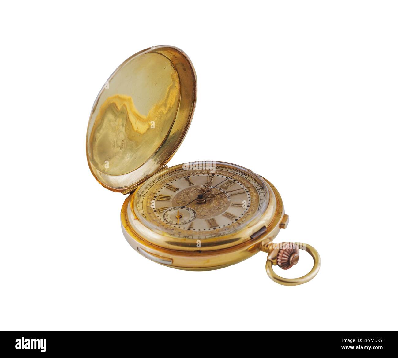 MANILA, PHILIPPINEN - 24. Mai 2017: Teure Luxusuhr isoliert auf weißem Hintergrund Stockfoto