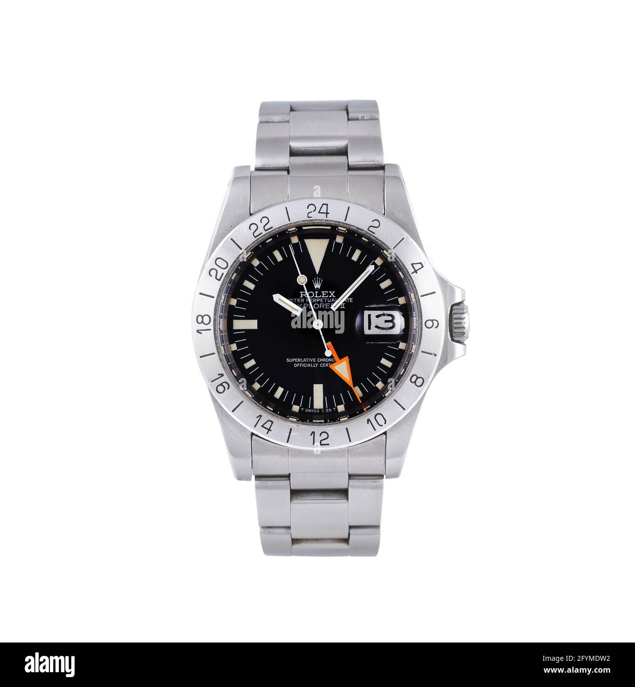 MANILA, PHILIPPINEN - 24. Mai 2017: Teure Luxusuhr isoliert auf weißem Hintergrund Stockfoto