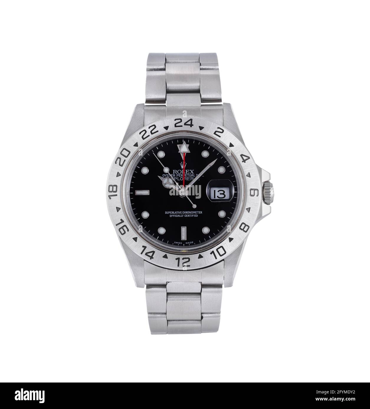 MANILA, PHILIPPINEN - 24. Mai 2017: Teure Luxusuhr isoliert auf weißem Hintergrund Stockfoto