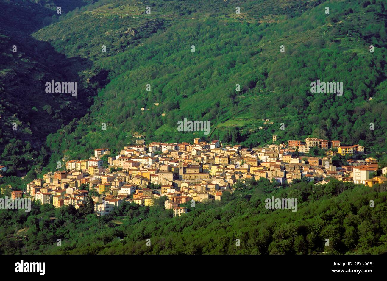 Italien, Sardinien, Provinz Nuoro, Aritzo, Massif du Gennargentu Stockfoto