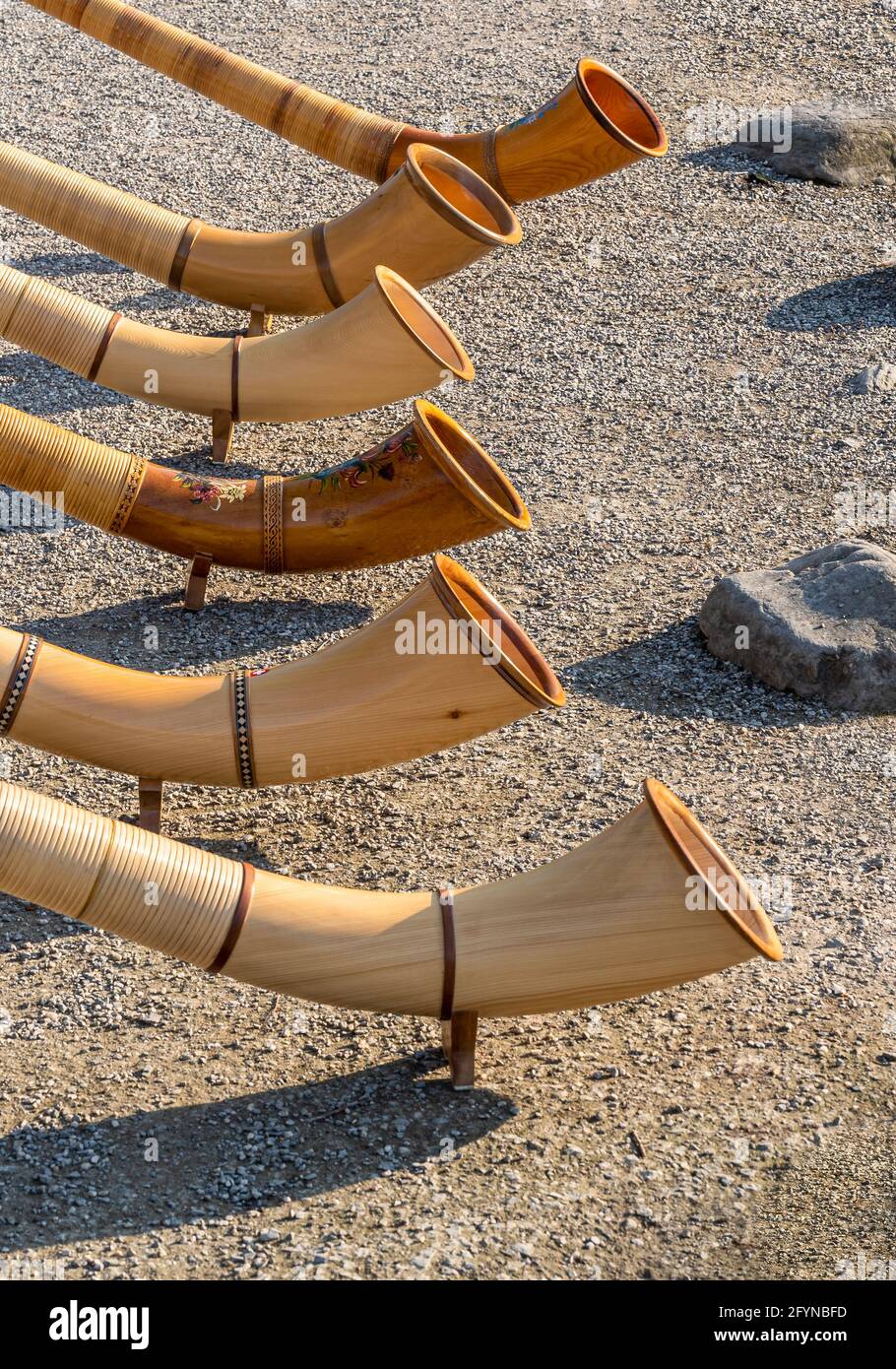 Alpine Horn Alpenhorn Alphorn Stockfotos und bilder Kaufen Alamy