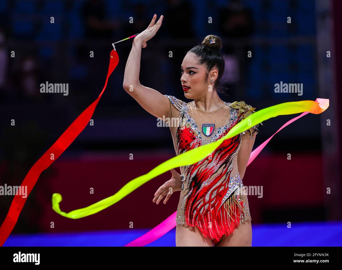 Agiurgiuculese Alexandra Ita Wahrend Der Rhythmischen Gymnastik Fig World Cup 2021 Pesaro In Der Vitrifrigo Arena Pesaro Italien Am 29 Mai 2021 Foto Fci Fabrizio Carabelli Lm Stockfotografie Alamy
