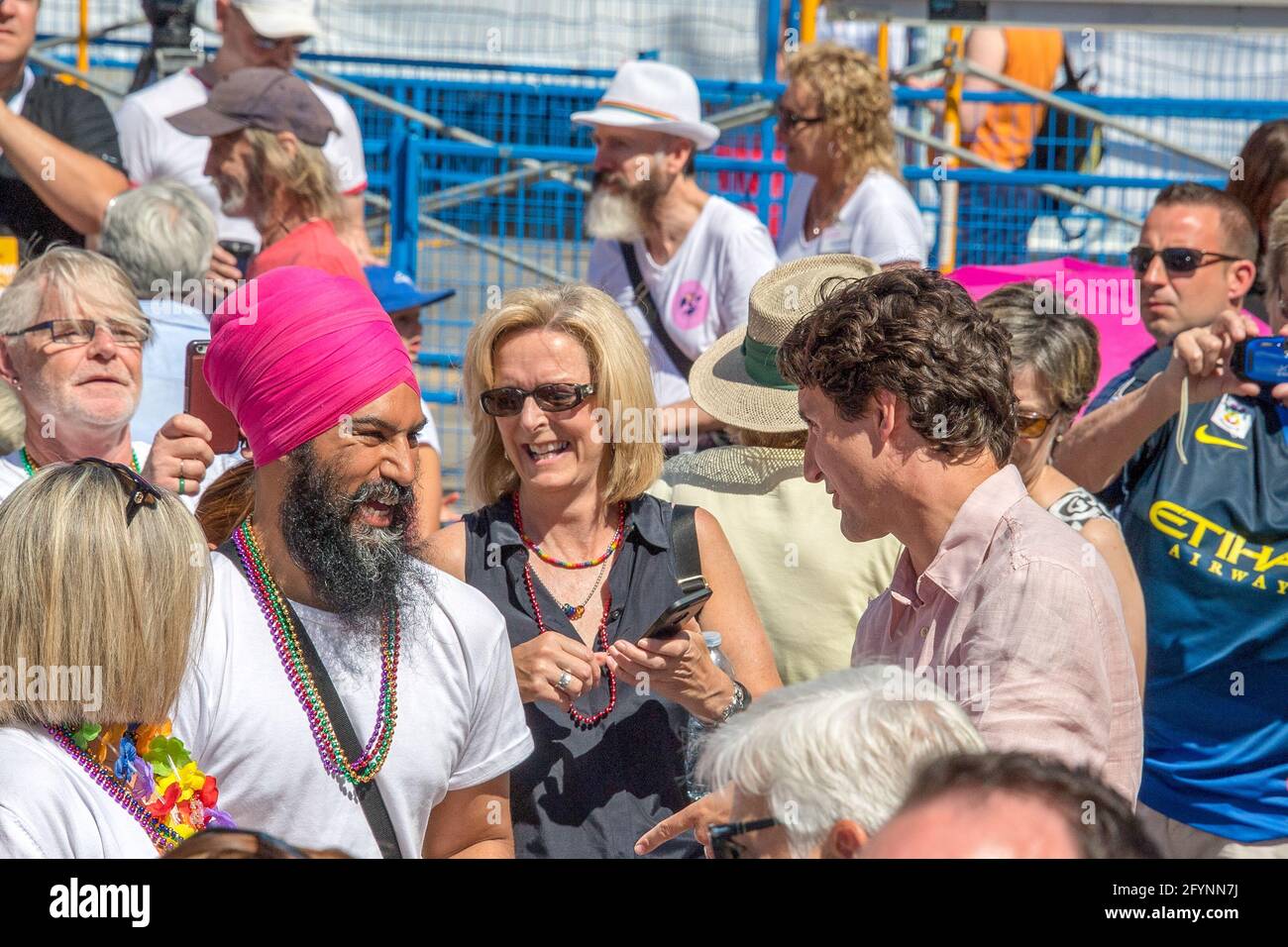 Pride Parade-Festveranstaltung, Toronto, Kanada – 3. Juli 2016 Stockfoto