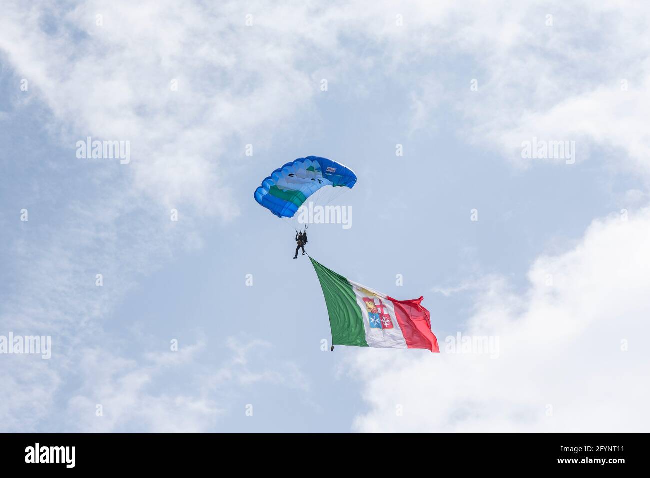 Die Ausgabe 2021 der Venedig Boat Show im Arsenale von Venedig Italien Mai 2021 Stockfoto