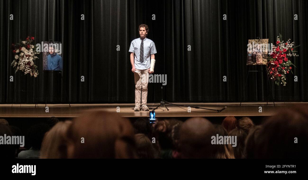 BEN PLATT in DEAR EVAN HANSEN (2021), Regie Stephen CHBOSKY. Credit: MARC PLATT PRODUCTIONS / Album Stockfoto