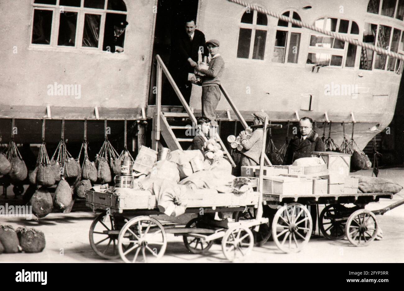 Das Graf Zeppelin Luftschiff Stockfoto