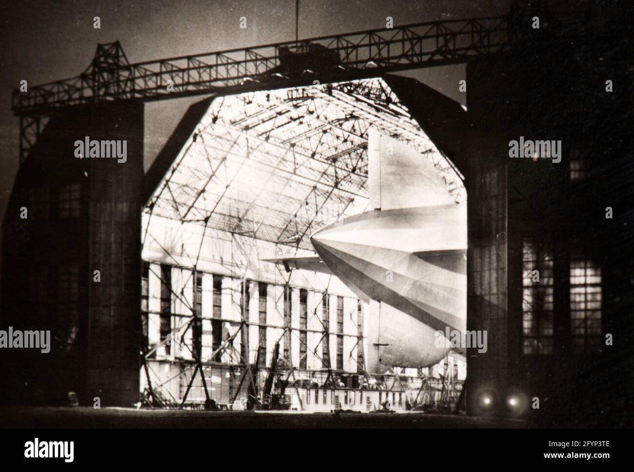 Das Graf Zeppelin Luftschiff Stockfoto