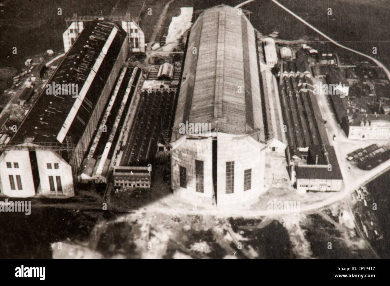 Das Graf Zeppelin Luftschiff Stockfoto