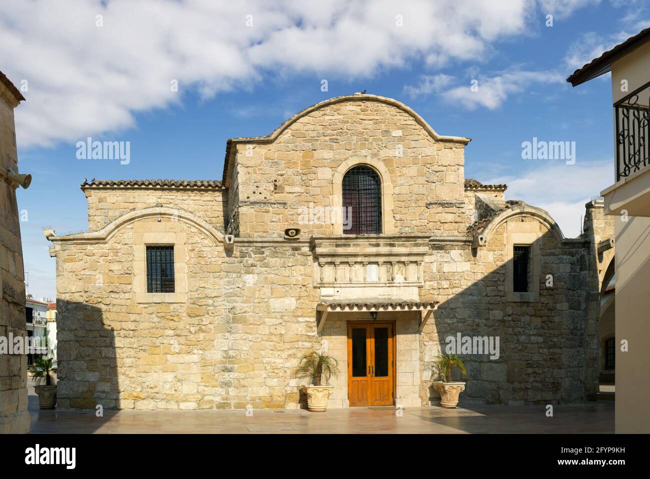 Die alte Lazarus-Kirche im historischen Zentrum der Stadt. Larnaca, Zypern Stockfoto