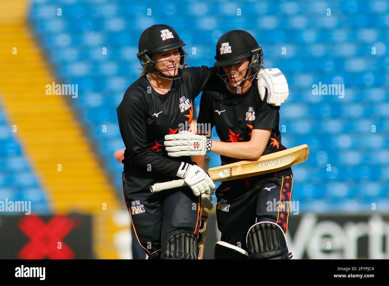 Emerald Headingley Stadium, Leeds, West Yorkshire, 29. Mai 2021. Rachel Heyhoe Flint Trophy - Northern Diamonds vs Central Sparks. Kredit: Touchlinepics/Alamy Live Nachrichten Stockfoto