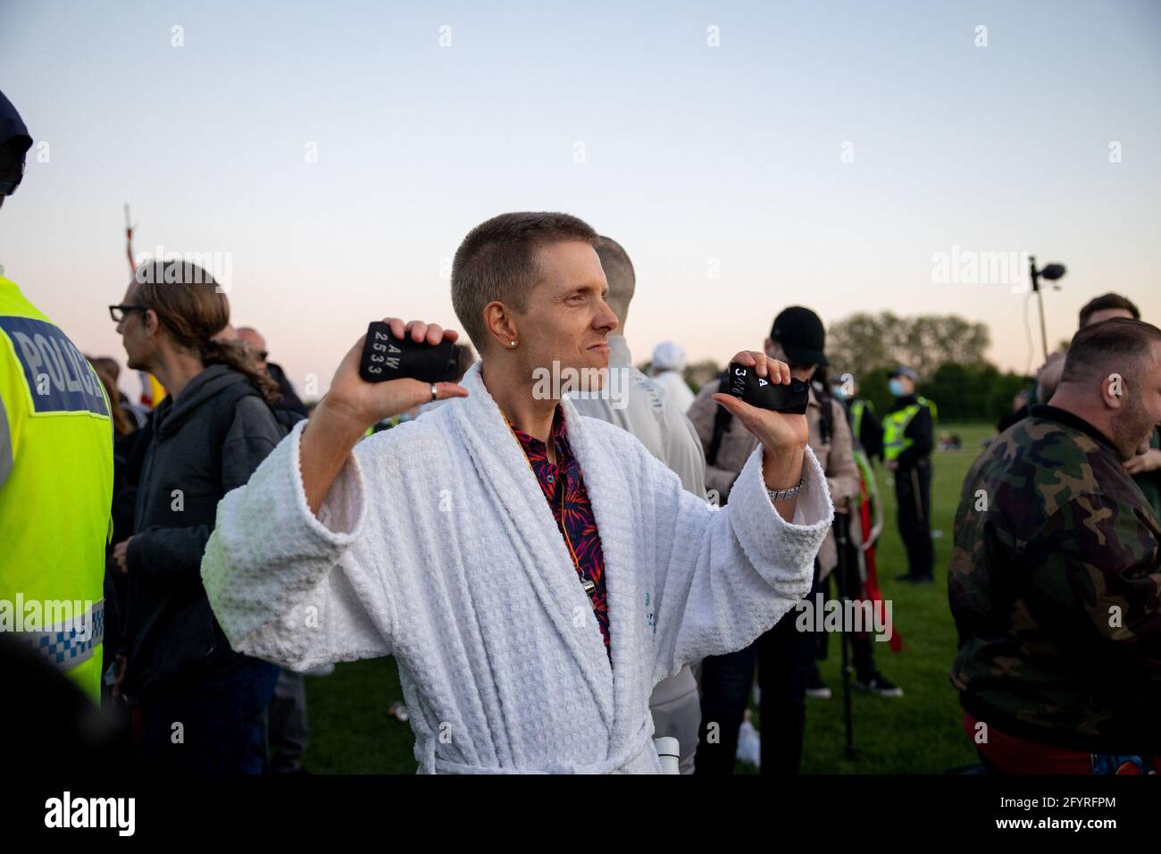 London, Großbritannien. Mai 2021. Unite for Freedom Protest, London, UK Credit: Yuen Ching Ng/Alamy Live News Stockfoto