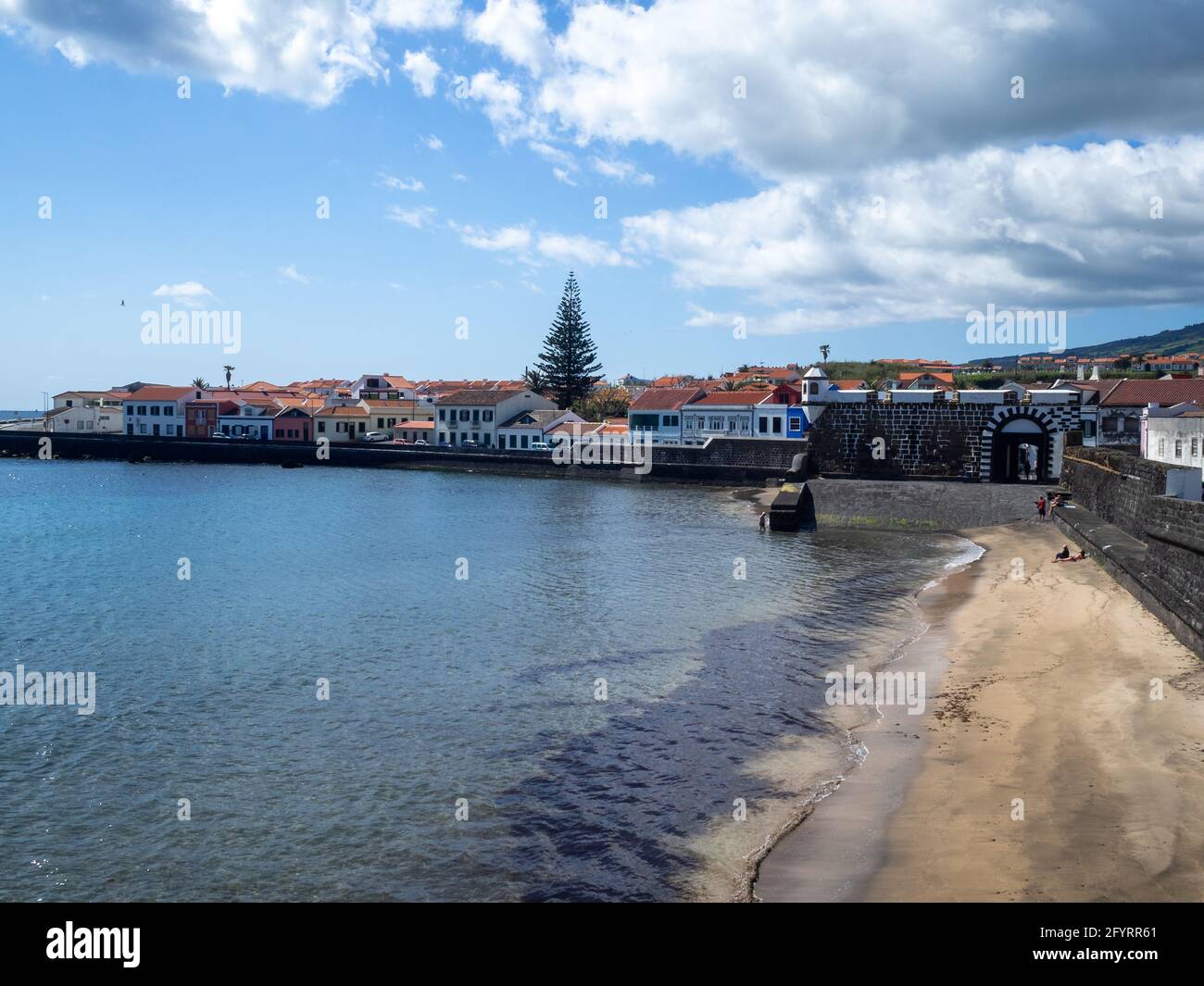 Porto Pim Stockfoto