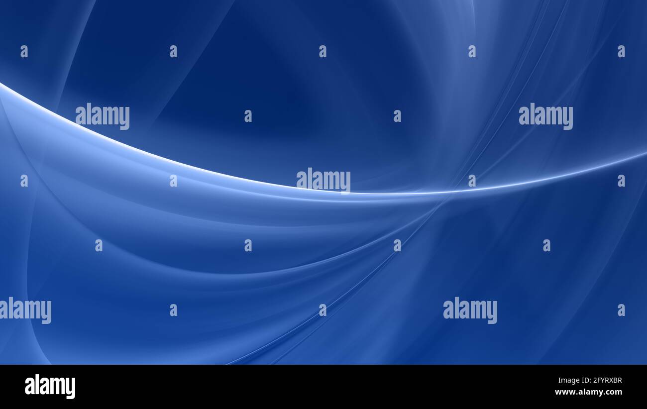 Abstrakt blauer Hintergrund Computer generiert Stockfoto