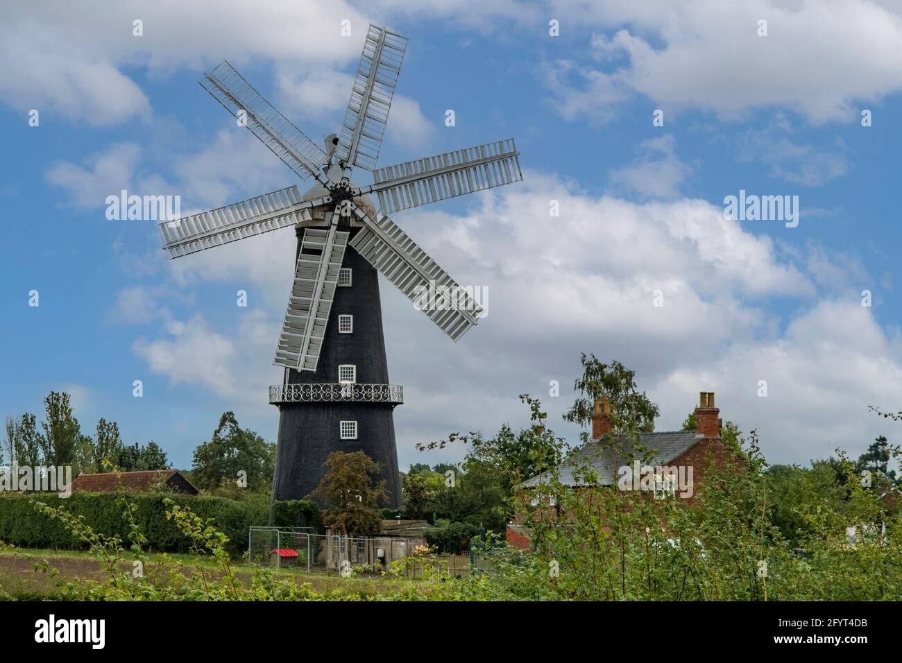 Sibsey Trader Windmill in Sibsey, Lincolnshire, England Stockfoto