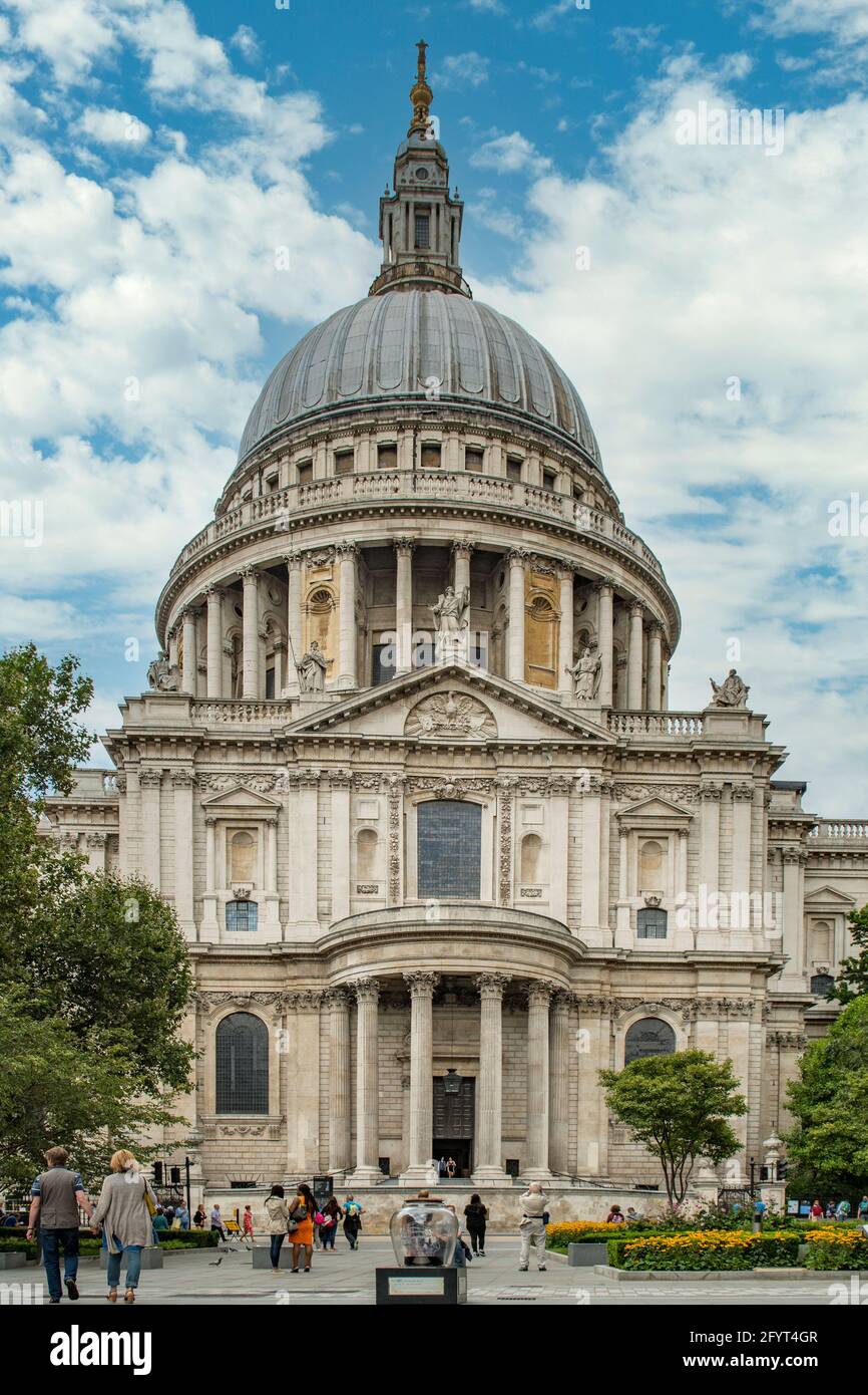 St. Pauls Cathedral, London, England Stockfoto