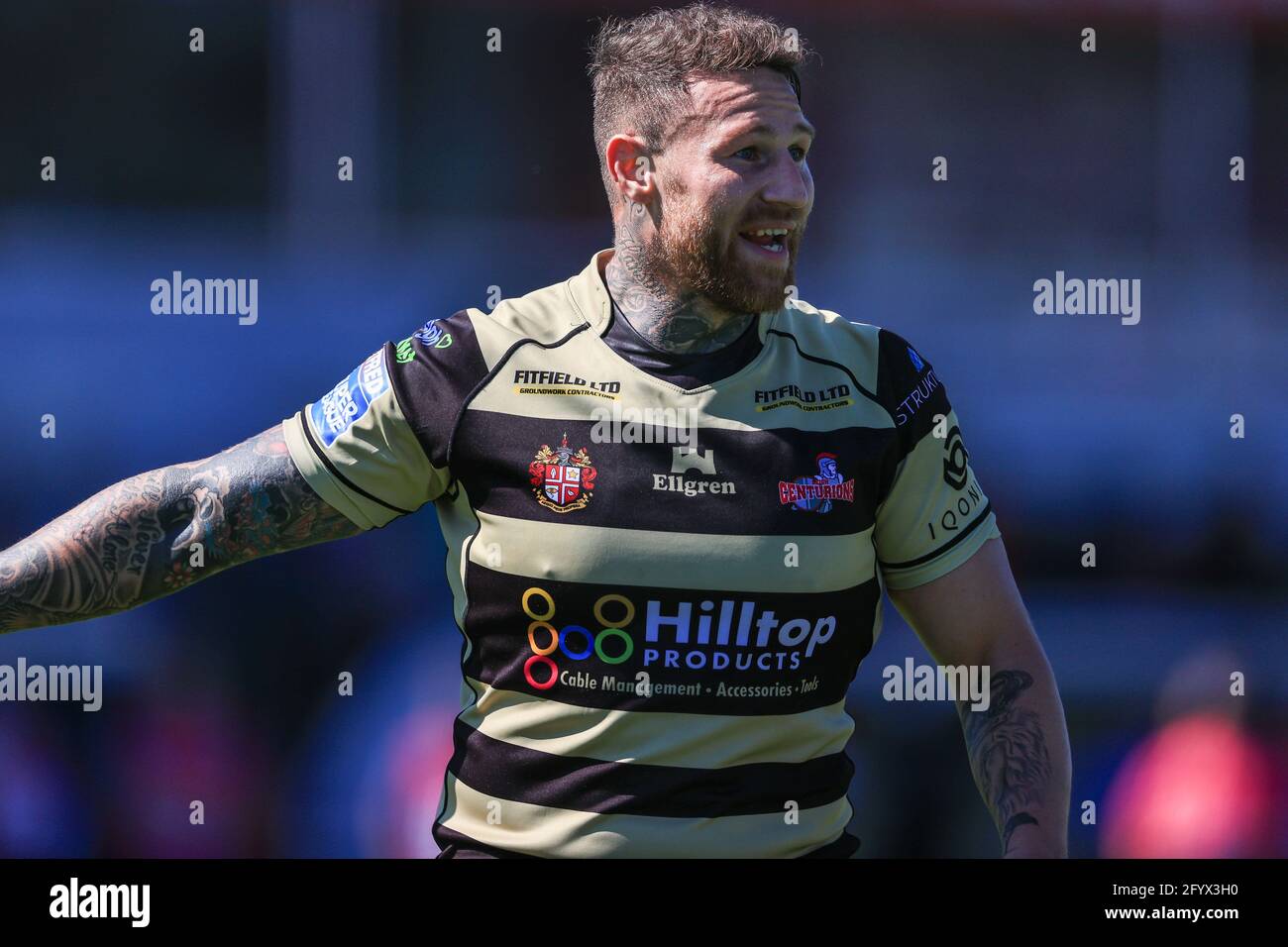 Jamie Ellis (17) von Leigh Centurions in, am 5/30/2021. (Foto von Mark Cosgrove/News Images/Sipa USA) Quelle: SIPA USA/Alamy Live News Stockfoto