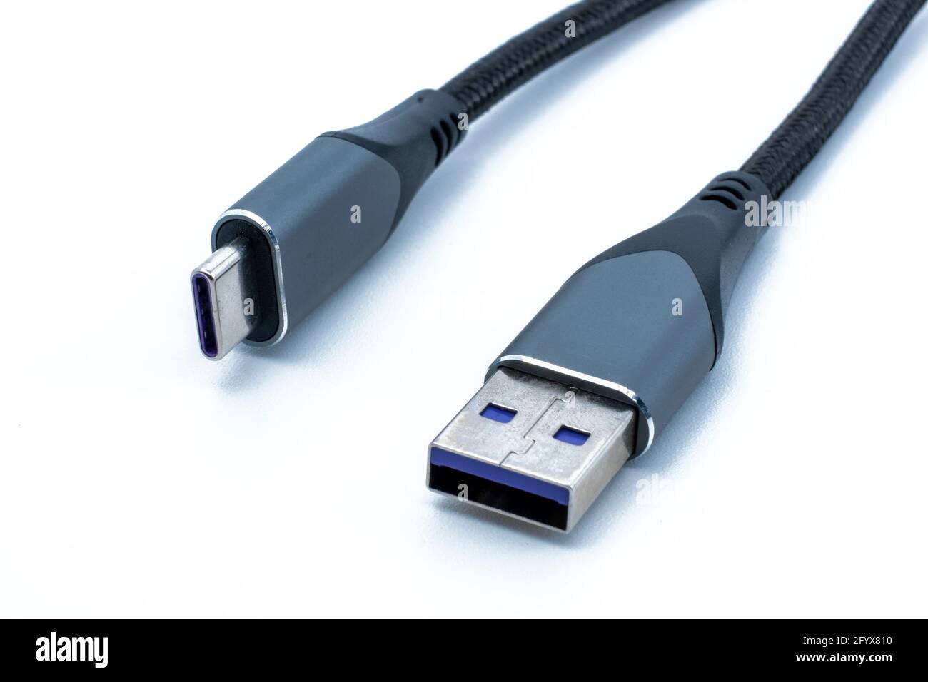 USB-Kabel Typ C Stockfoto