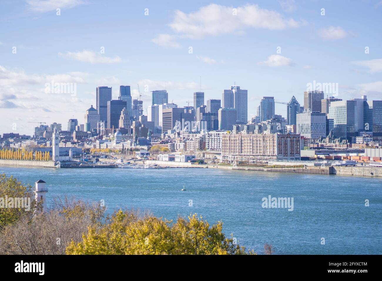 Kanadische Stadtbild Sommertag, Montreal, Quebec, Kanada Stockfoto