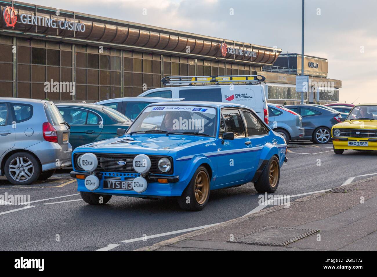 Ford Escort Mk2 RS200, Southend-on-Sea, Großbritannien, 30. Mai 2021 Stockfoto