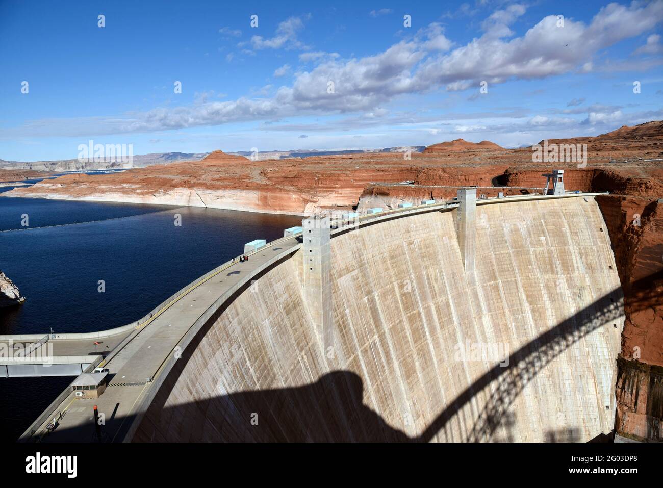 Glen Canyon Dam, Page, Arizona Stockfoto