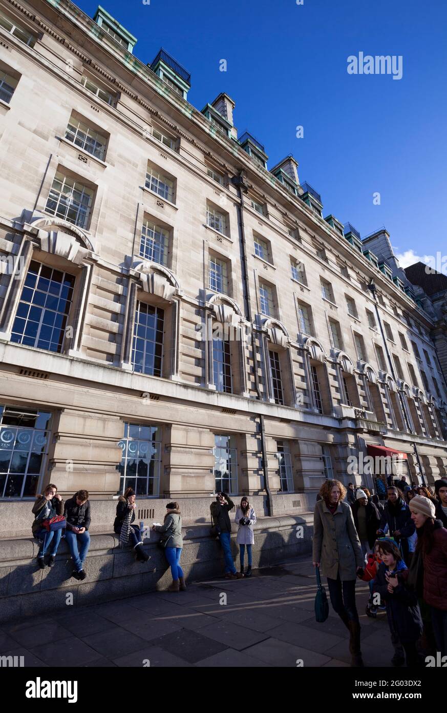 Großbritannien, England, London, County Hall (London Sea Life Aquarium und London Eye Ticket Office) Stockfoto