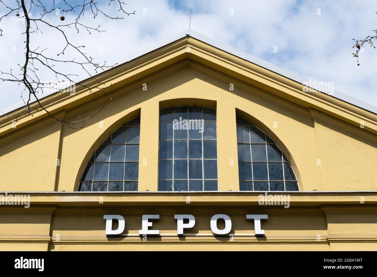 Kulturzentrum Depot, Dortmund, Ruhrgebiet, Nordrhein-Westfalen, Deutschland, Europa Stockfoto