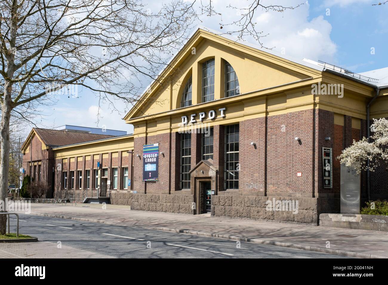 Kulturzentrum Depot, Dortmund, Ruhrgebiet, Nordrhein-Westfalen, Deutschland, Europa Stockfoto