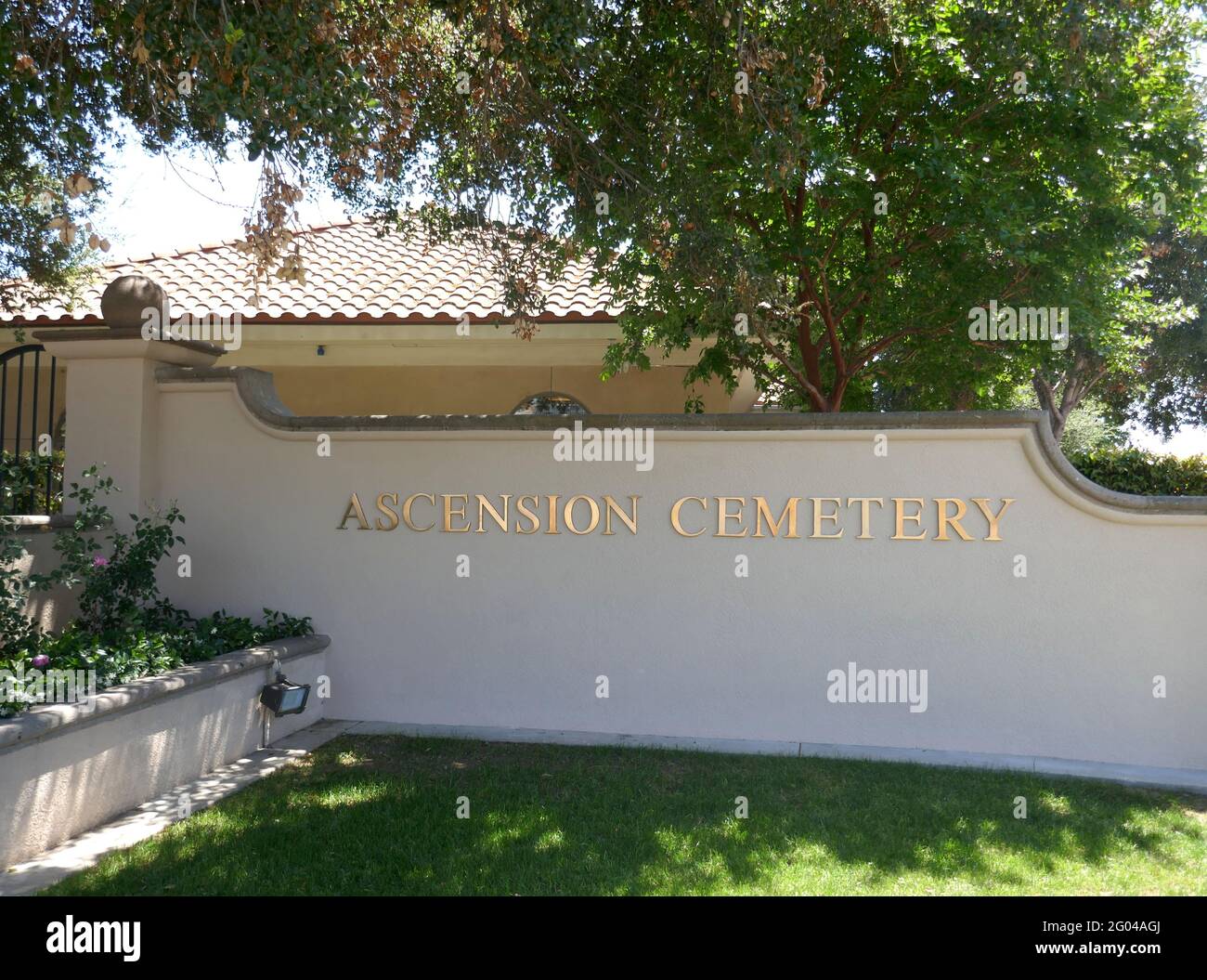 Lake Forest, California, USA 29. Mai 2021 EIN allgemeiner Blick auf die Atmosphäre des Ascension Cemetery, auf dem Nicole Brown Simpson, Bill Hannah und Jean Vander Pyl in Lake Forest, Kalifornien, USA, begraben sind. Foto von Barry King/Alamy Stockfoto Stockfoto