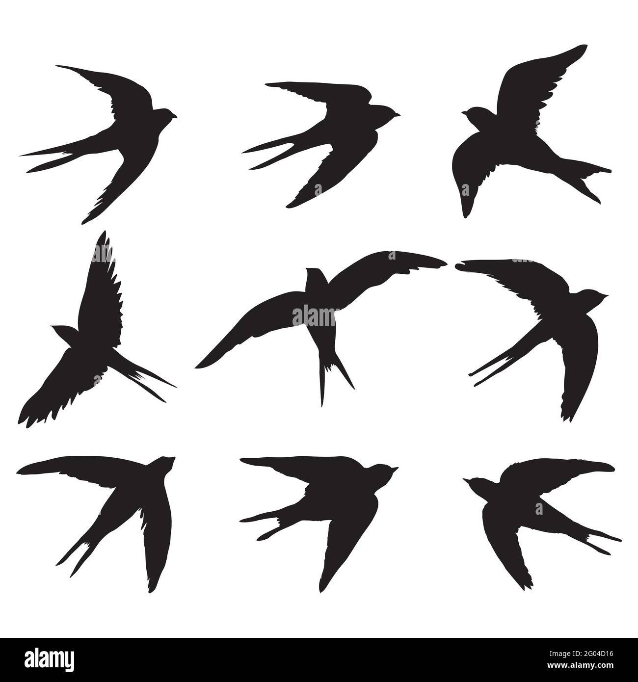 Umriss eines vogels Stock-Vektorgrafiken kaufen - Seite 2 - Alamy