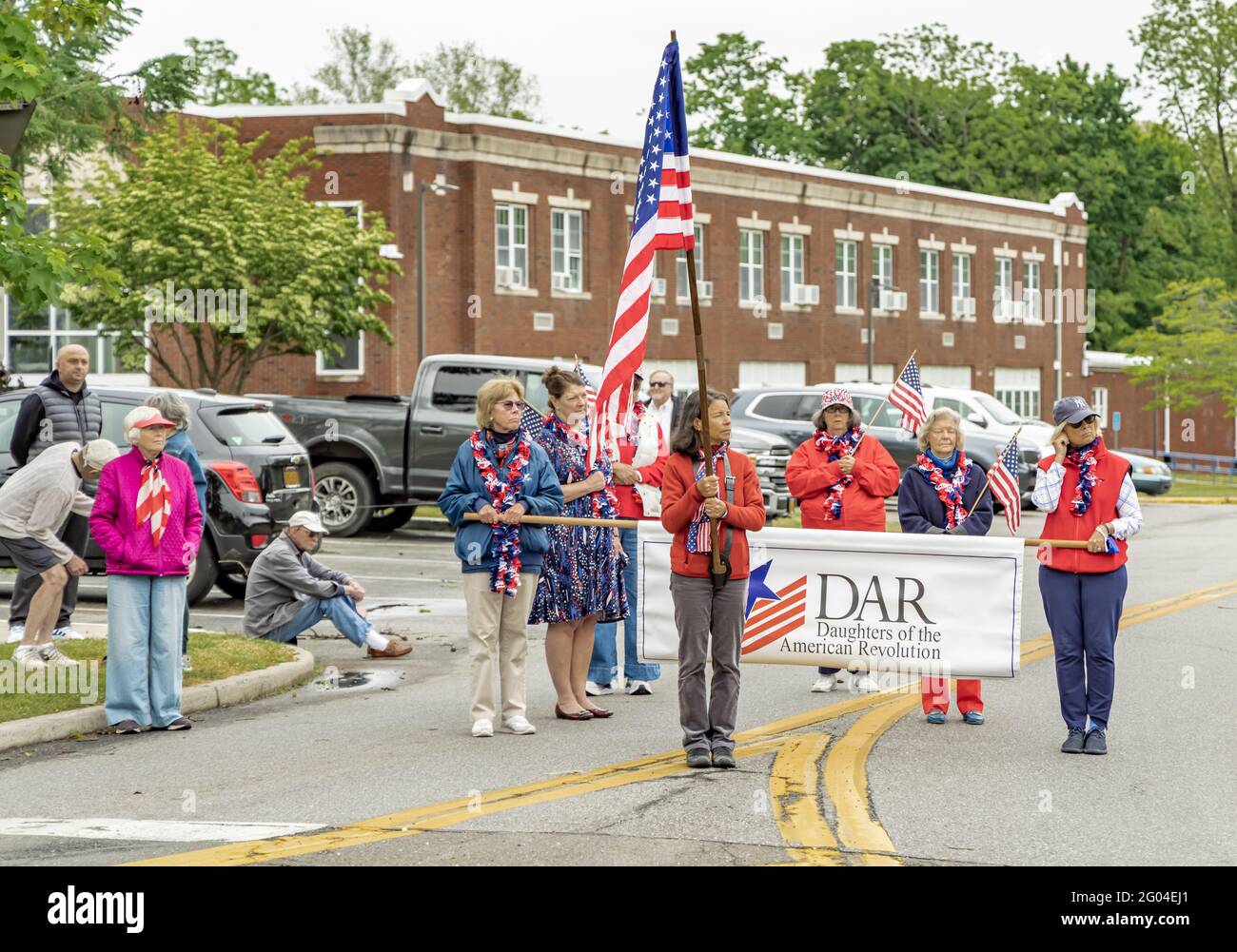 Shelter Island Memorial Day Parade, Shelter Island, NY Stockfoto