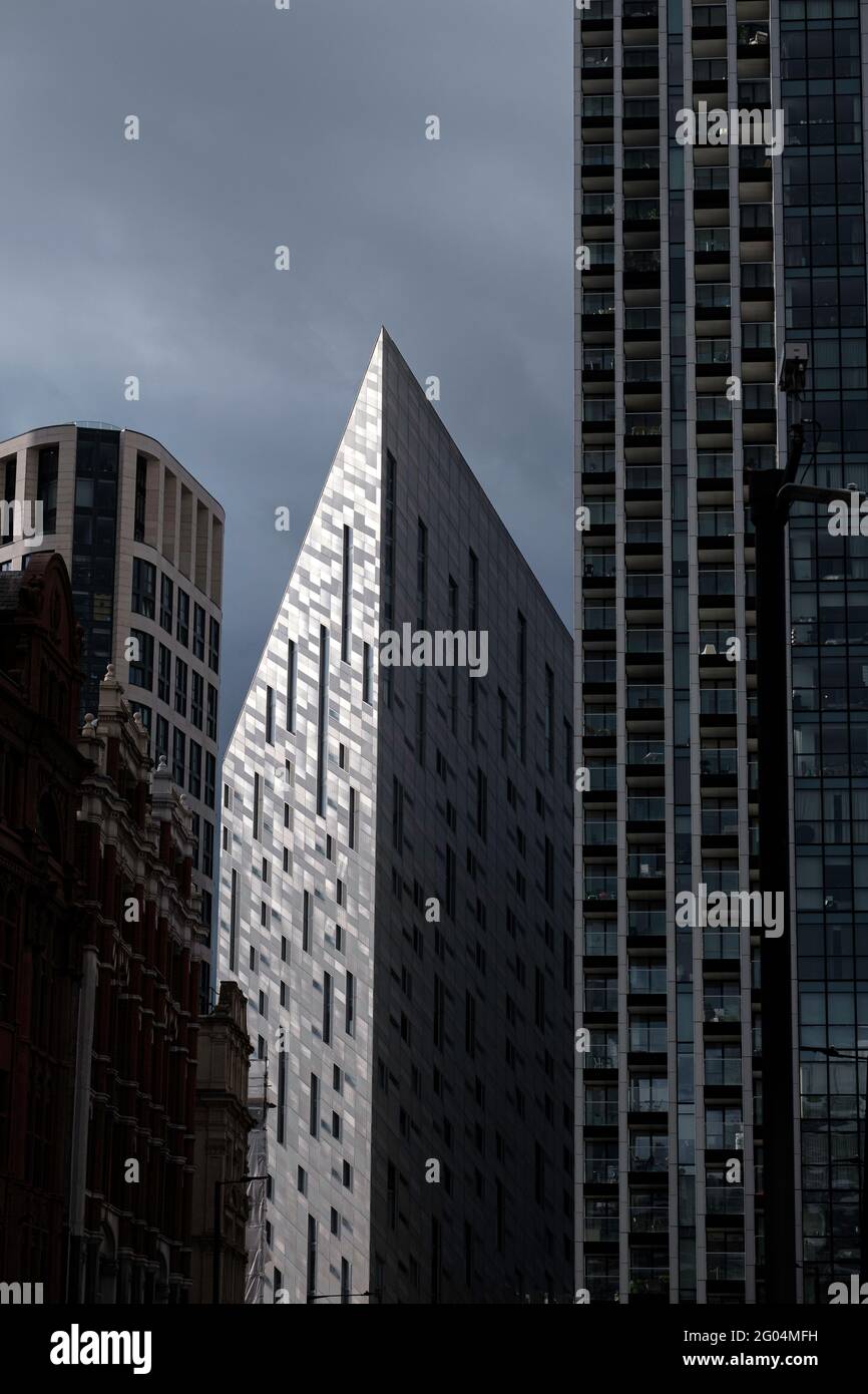 Moderne Architektur, City Road, London, Großbritannien Stockfoto